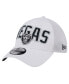 Фото #1 товара Men's White Las Vegas Raiders Breakers 39THIRTY Flex Hat