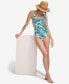 Фото #6 товара Pleated One-Piece Swimsuit,Created for Macy's