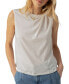 Women's Sun's Out Cotton Knotted Sleeveless Tee