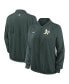 Фото #1 товара Women's Green Oakland Athletics Authentic Collection Team Raglan Performance Full-Zip Jacket