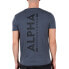 ALPHA INDUSTRIES Backprint short sleeve T-shirt