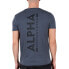 Фото #2 товара ALPHA INDUSTRIES Backprint short sleeve T-shirt