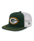 Фото #1 товара Men's Green, White Green Bay Packers Original Classic Golfer Adjustable Hat