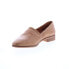 Фото #4 товара Diba True Nine Pin 11222 Womens Brown Leather Slip On Loafer Flats Shoes 8