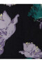 Фото #7 товара Пижама Koton с верхом в виде рубашки с пуговицами и воротником в цветочный узор