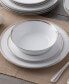 Фото #5 товара Whiteridge Platinum Set Of 4 Soup Bowls, 7", 20 Oz.