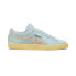 Фото #1 товара Puma Suede B X Ptc Lace Up Mens Blue Sneakers Casual Shoes 39624802