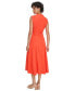 Women's Button-Front A-Line Dress