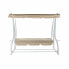 Bench DKD Home Decor Beige Swing Polyester Steel (210 x 120 x 164 cm)