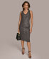 Фото #6 товара Donna Karan Women's Sequin Embellished Tank Top