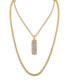 ფოტო #3 პროდუქტის 22" Wheat Chain Link Necklace in 14k Gold-Plated Sterling Silver, Created for Macy's