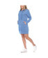 ფოტო #2 პროდუქტის Women's Hoodie Sweatshirt Dress