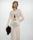 Фото #2 товара Women's Semi-Transparent Knitted Skirt