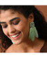 ფოტო #3 პროდუქტის Women's Feather Drop Earrings