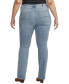 Фото #2 товара Plus Size Elyse Mid Rise Slim Bootcut Jeans