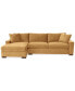 Фото #8 товара Marristin 121" 2-Pc. Fabric Chaise Sectional, Created for Macy's