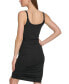 Фото #2 товара Платье женское безрукавки DKNY Jacquard с завышенной талией