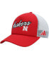 Фото #1 товара Men's Scarlet Nebraska Huskers Script Trucker Snapback Hat