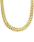 ფოტო #2 პროდუქტის Braided Chain 18" Statement Necklace in 18k Gold-Plated Sterling Silver, Created for Macy's