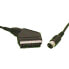 Фото #1 товара EUROCONNEX Male 5P Din Male Scart cable 15 m