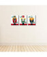 Фото #3 товара Christmas Nutcracker - Holiday Wall Art Room Decor 7.5 x 10 in - Set of 3 Prints