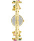 ფოტო #2 პროდუქტის Women's Monroe Three Hand Quartz Gold-Tone Stainless Steel and Brass Watch 24mm