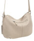 Фото #8 товара Сумка Mancini Pebbled Scarlet Crossbody Hobo