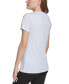 Фото #2 товара Women's Logo Graphic Short-Sleeve Top