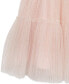 ფოტო #7 პროდუქტის Big Girls Sleeveless Pleated Metallic-Dot Social Dress