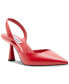 ფოტო #1 პროდუქტის Women's Finlee Pointed-Toe Kitten-Heel Slingback Pumps