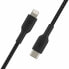 USB-C to Lightning Cable Belkin CAA004BT2MBK 2 m Black