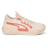 Фото #1 товара Puma Court Rider Chaos Splash Basketball Mens Pink Sneakers Athletic Shoes 3780