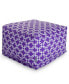 Links Ottoman Square Pouf with Removable Cover 27" x 17"