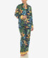 ფოტო #5 პროდუქტის Women's 2 Pc. Wildflower Print Pajama Set