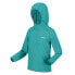 Толстовка Regatta Loco Hoodie Fleece turquoise / white, 15-16 лет - фото #4