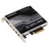 Фото #1 товара Gigabyte GC-MAPLE RIDGE - PCIe - DisplayPort - Mini DisplayPort - Thunderbolt 4 - USB 3.2 Gen 2 (3.1 Gen 2) - Black - Grey - 40 Gbit/s