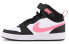 Фото #2 товара Кеды Nike Court Borough Mid 2 Black Pink White для детей