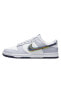 Фото #6 товара Dunk Low 3d Swoosh Sneakers Erkek Spor Ayakkabı Dv6482-100