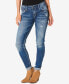 Mid Rise Distressed Girlfriend Jeans