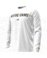 Men's White Notre Dame Fighting Irish 2023 Aer Lingus College Football Classic Performance Long Sleeve T-shirt