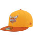 ფოტო #3 პროდუქტის Men's Gold/Rust Charlotte Hornets 59FIFTY Fitted Hat