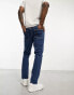 ASOS DESIGN stretch slim jeans in dark wash