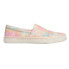 Фото #1 товара TOMS Alpargata Fenix Tie Dye Slip On Womens Multi, Pink Sneakers Casual Shoes 1