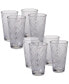 Фото #1 товара Clear Diamond Acrylic 8-Pc. Iced Tea Glass Set
