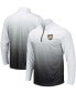 Фото #1 товара Men's Gray Army Black Knights Magic Team Logo Quarter-Zip Jacket