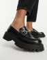 Фото #4 товара ASOS DESIGN Masterpiece chunky loafer in black