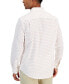 ფოტო #2 პროდუქტის Men's Floral Diamond Shirt, Created for Macy's