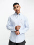 Фото #1 товара GANT icon logo slim fit oxford shirt in light blue