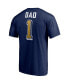 Фото #4 товара Men's NCAA #1 Dad T-shirt