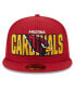 ფოტო #3 პროდუქტის Men's Cardinal Arizona Cardinals 2023 NFL Draft 59FIFTY Fitted Hat
